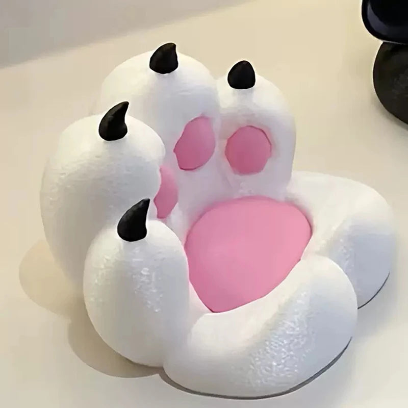 2026 Creative Cat Claw Decoration Cute Cartoon Desktop Small Ornaments Mobile Phone Holder 3D Printing Crafts