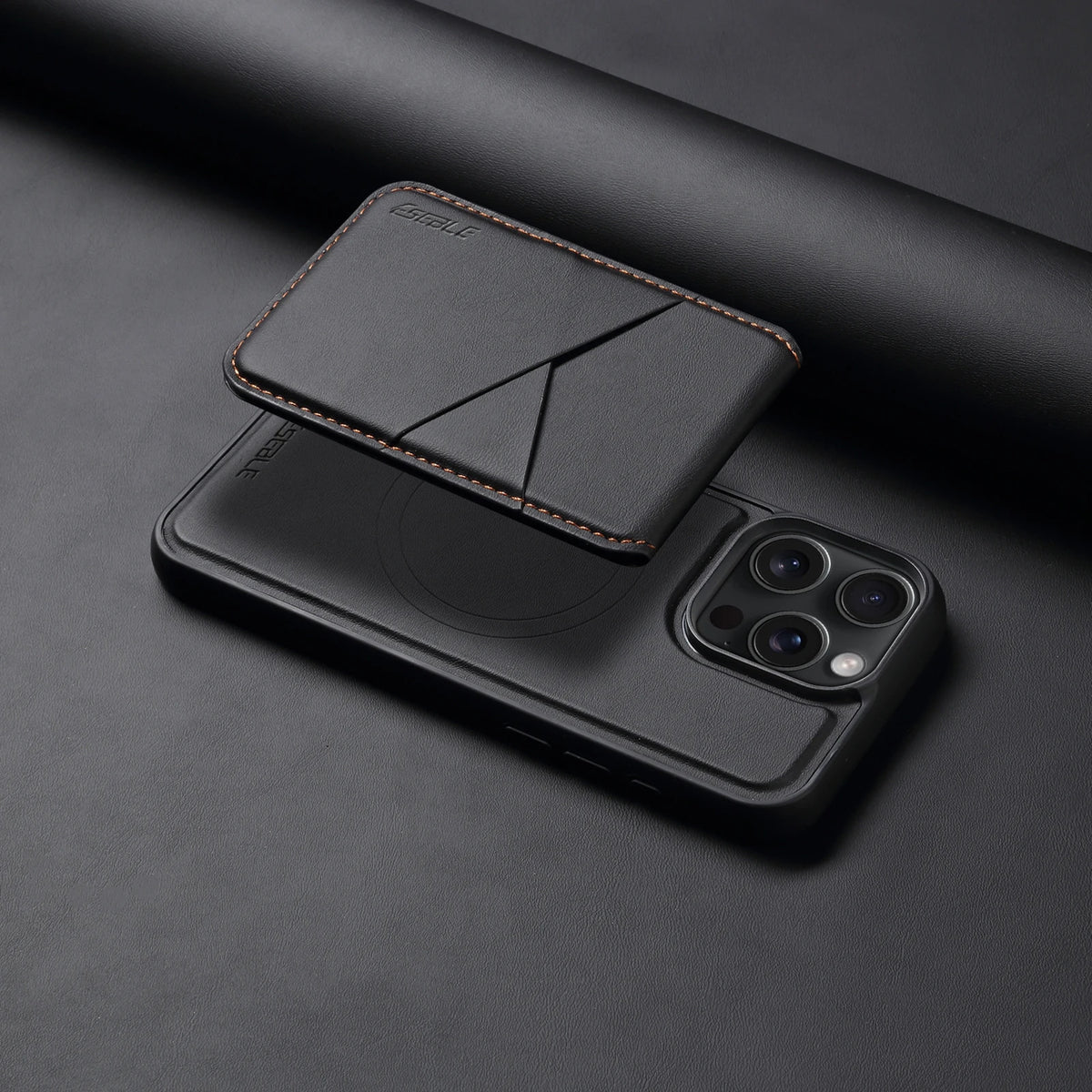 2 In 1 Detachable Magnetic Leather Case for IPhone 17 16 Pro Max 15 14 13 Wallet Cover Cards Holder Pocket