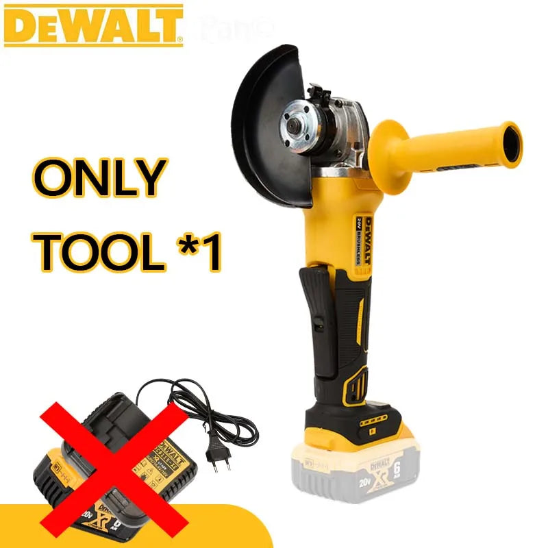 DEWALT DCG405 125mm flat head angle grinder bare machine tool cutting machine 18V lithium battery brushless tools