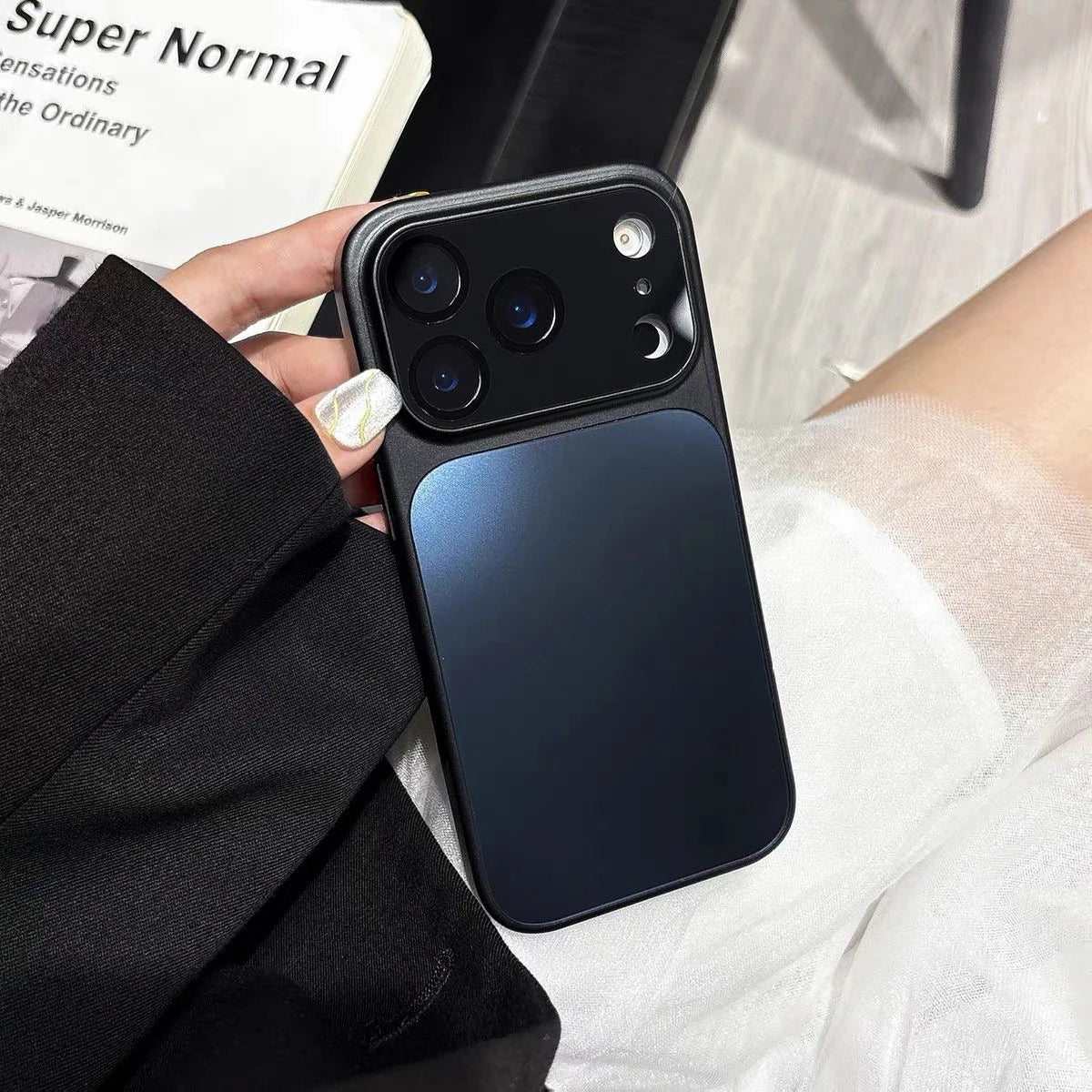Original AG Nano Frosted Matte Luxury Phone Case For iPhone 17 14 13 16 15Pro Max Shockproof Cover With Camera Button Protectionv