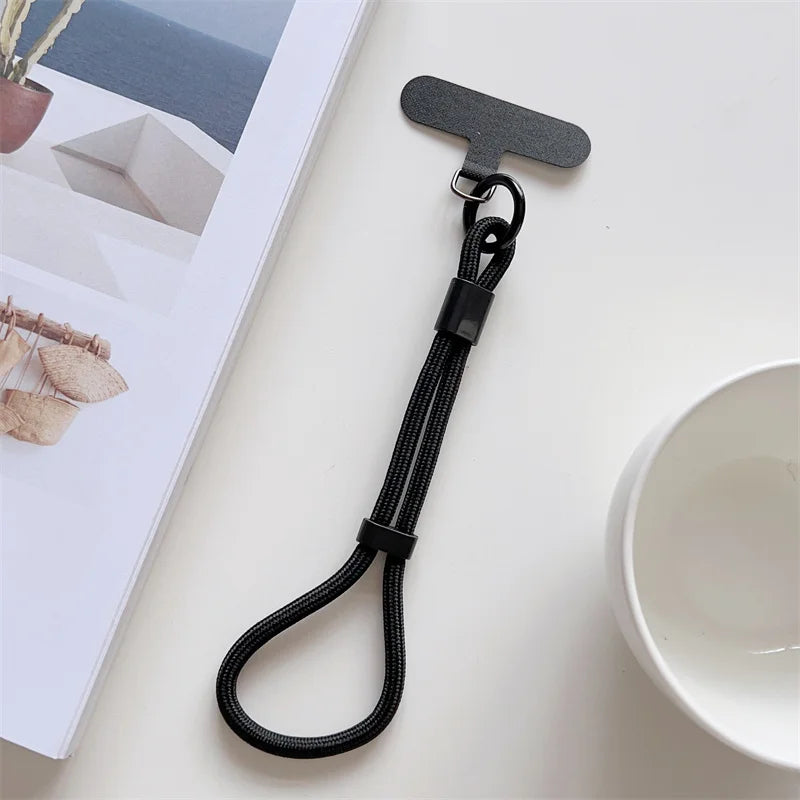 Universal Adjustable Short Lanyard Colorful Hand Wrist Strap Rope for Mobile Phone Cell Phone Case Accessories