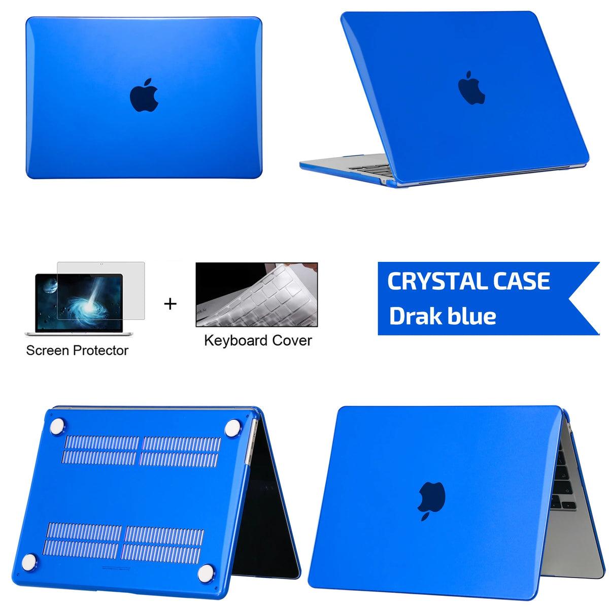 Laptop Case for Macbook Air 13 A2337 2020 A2338 M1 Chip Pro 13 2022 M2 Air 13.6 M2 for Macbook Pro 14 case M5 M4 2025 M3 Pro 16