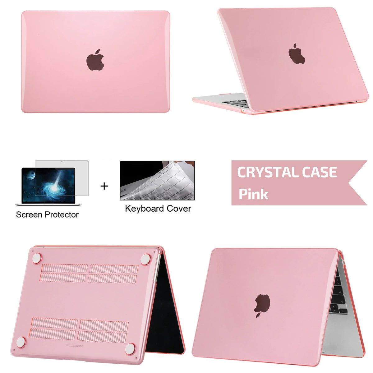 Laptop Case for Macbook Air 13 A2337 2020 A2338 M1 Chip Pro 13 2022 M2 Air 13.6 M2 for Macbook Pro 14 case M5 M4 2025 M3 Pro 16