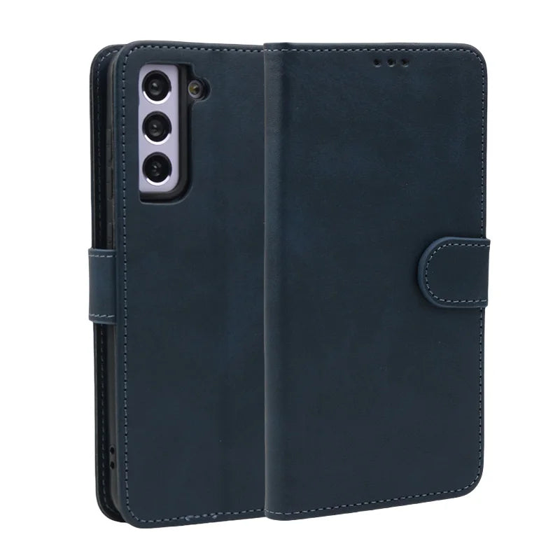 Wallet Card Framework Magnetic Flip Leather Phone Case For Samsung Galaxy A17 A07 A16 A06 A26 A36 A56 S25 S25Plus S25Ultra Edge