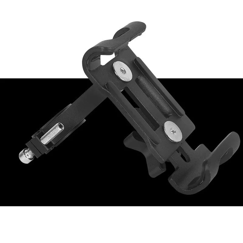 offer Metal Aluminum Alloy Mobile Phone Holder MTB Mountain Bike Phone Stand Shock-proof Fixed Navigation Bracket Cycling Accessories