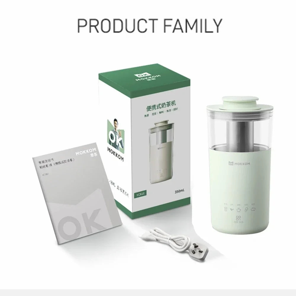 350ML 5 IN 1 Electric Coffee Maker Milk Tea Coffee Machine Milk Frother 110V 220V Automatic Kitchen Blender Home DIY Cafeteira