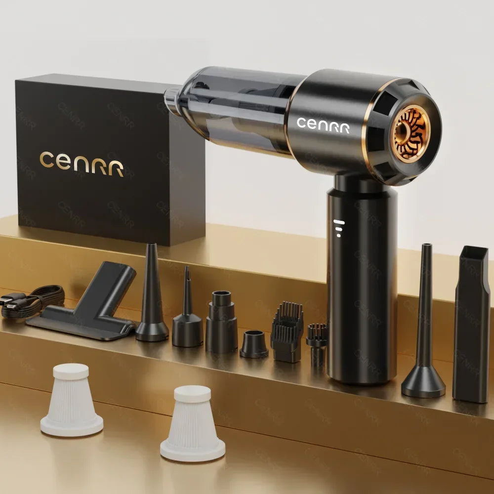 CENRR 998000PA Car Vacuum Cleaner Strong Suction Cordless Wireless Cleaner Handheld Portable Vacuum Cleaner Cleaning Machine