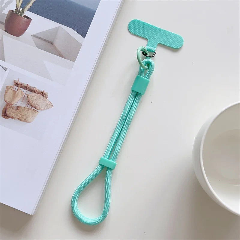 Universal Adjustable Short Lanyard Colorful Hand Wrist Strap Rope for Mobile Phone Cell Phone Case Accessories