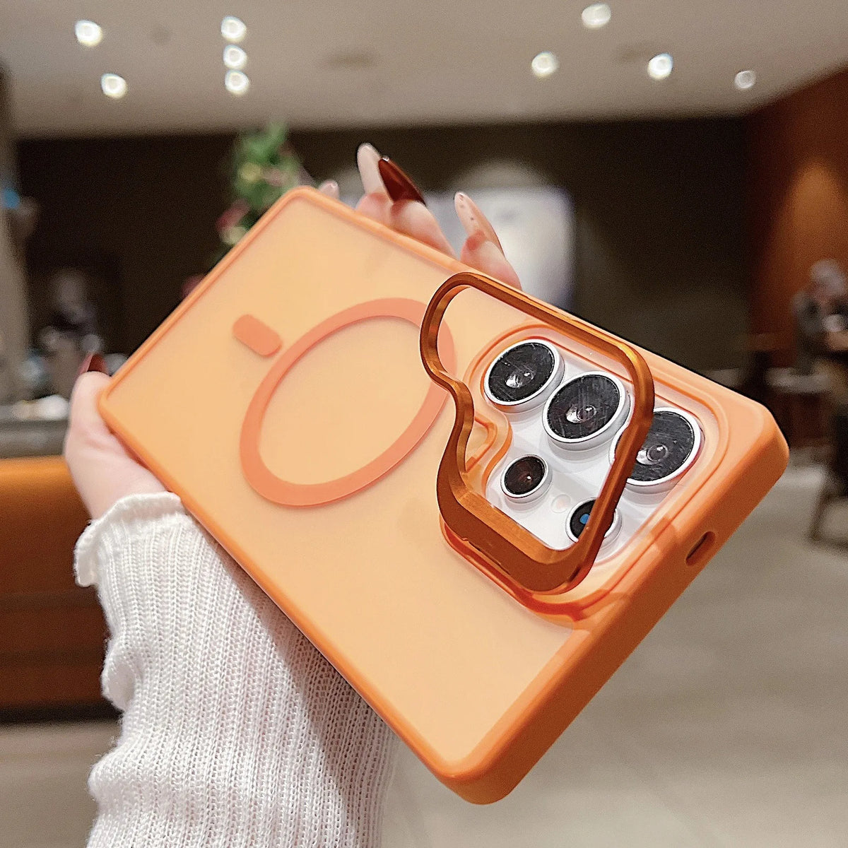 2026 Business Magnetic Case for Samsung Galaxy S24 Matte Soft Touch Anti-Yellow Phone Case with Metal Camera Frame S25ULTRA