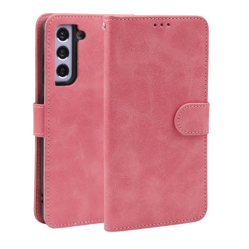 Wallet Card Framework Magnetic Flip Leather Phone Case For Samsung Galaxy A17 A07 A16 A06 A26 A36 A56 S25 S25Plus S25Ultra Edge