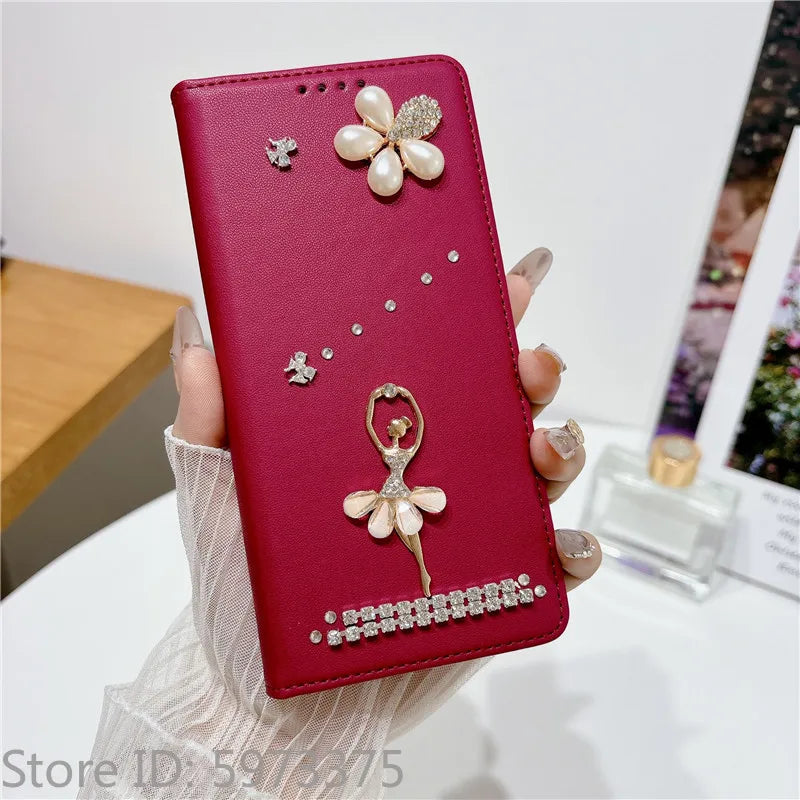 ME06 Magnetic Leather Phone Case For Samsung Galaxy S26 S25 S24 S23 S22 Ultra Plus FE Edge 5G Wallet Anti-theft Flip Cover 2026