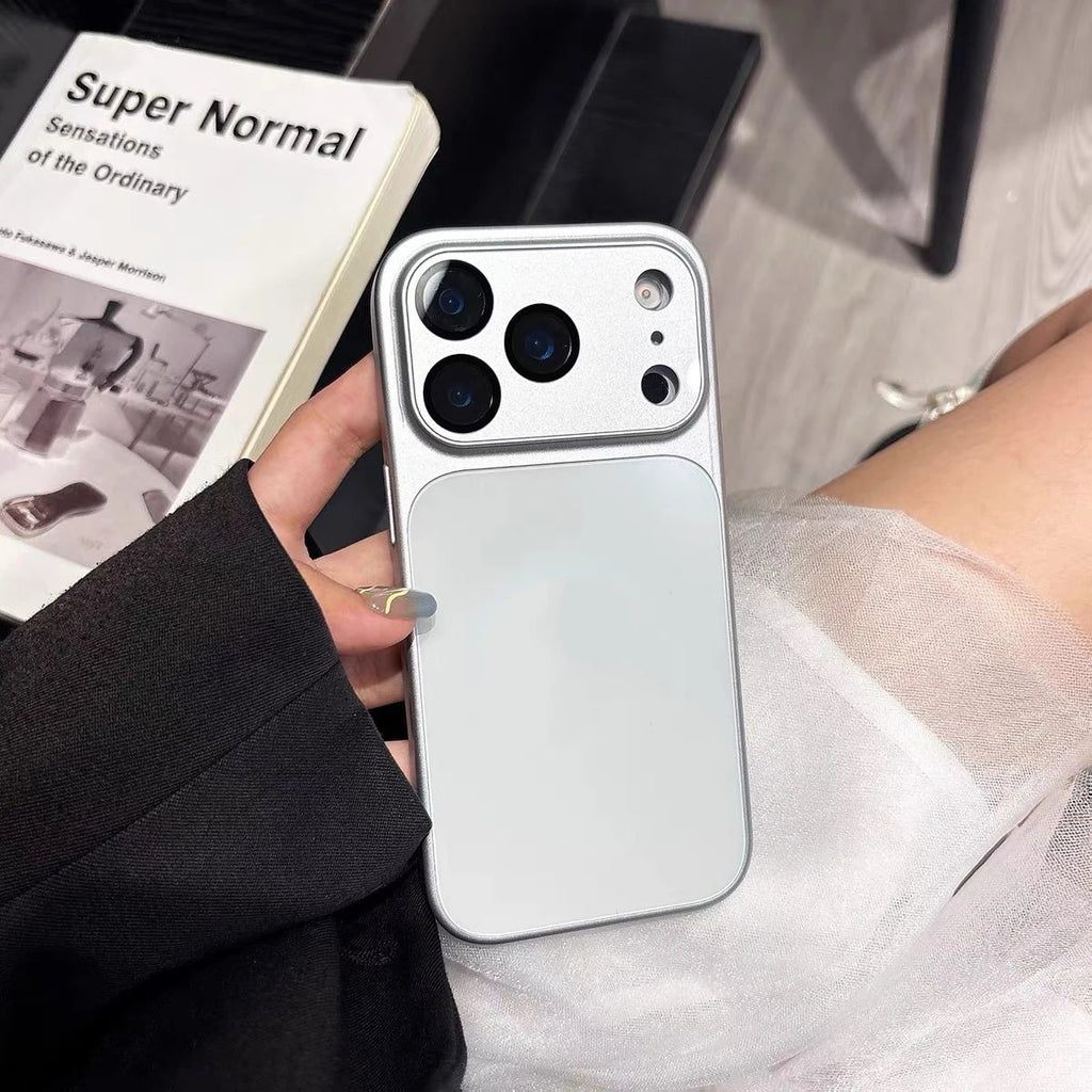 Original AG Nano Frosted Matte Luxury Phone Case For iPhone 17 14 13 16 15Pro Max Shockproof Cover With Camera Button Protectionv