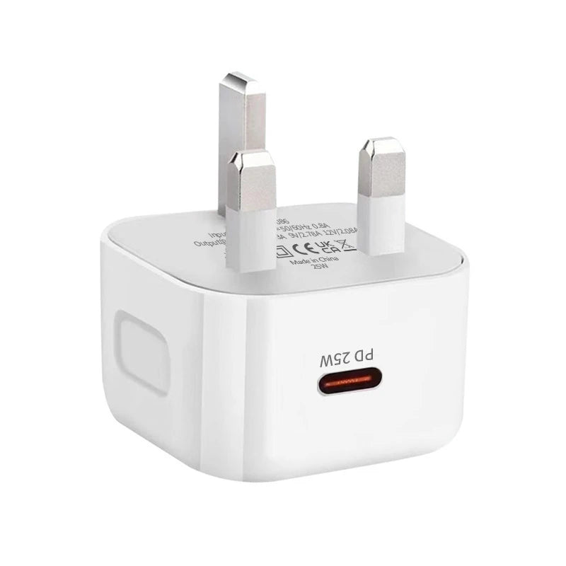 QC3.0 PD20W USB+Type-C Dual Ports Fast Charger Phone Adapter EU/US/UK Plug Wall Charger For iPhone Samsung Huawei Xiaomi/Tablets