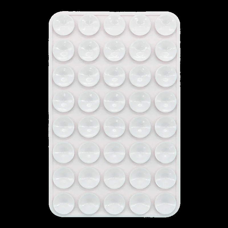 Double Sided Silicone Suction Cup Phone Case Detachable Stand Silicone Rubber Sucker Pad For Selfies And Videos Fixed Pad