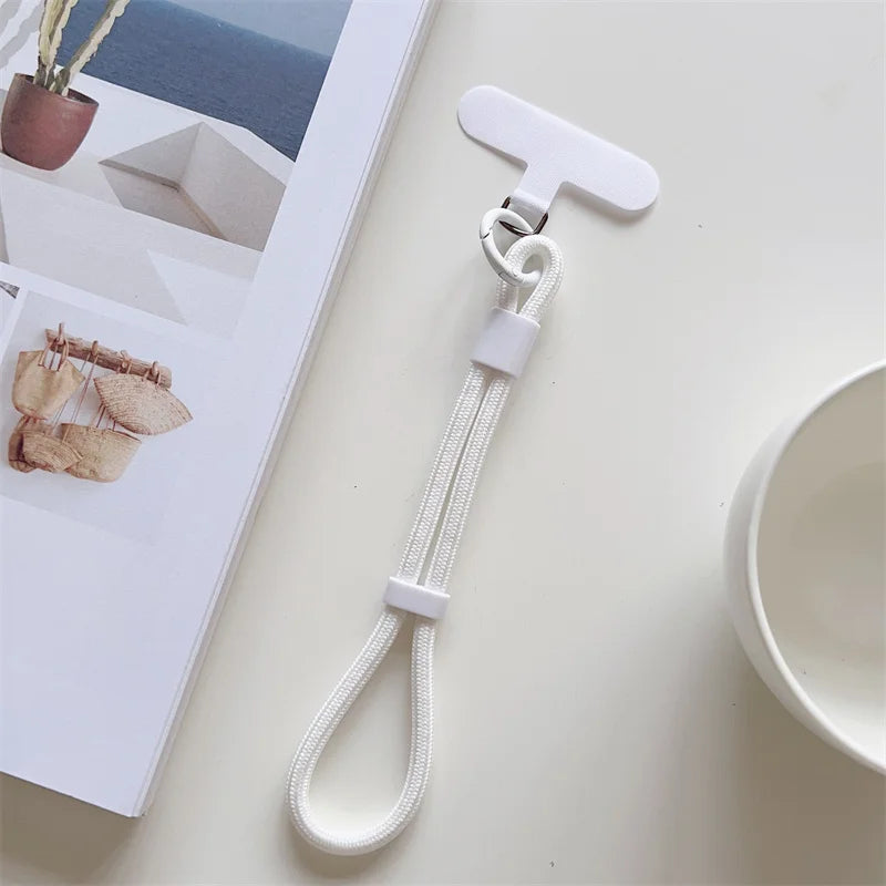 Universal Adjustable Short Lanyard Colorful Hand Wrist Strap Rope for Mobile Phone Cell Phone Case Accessories