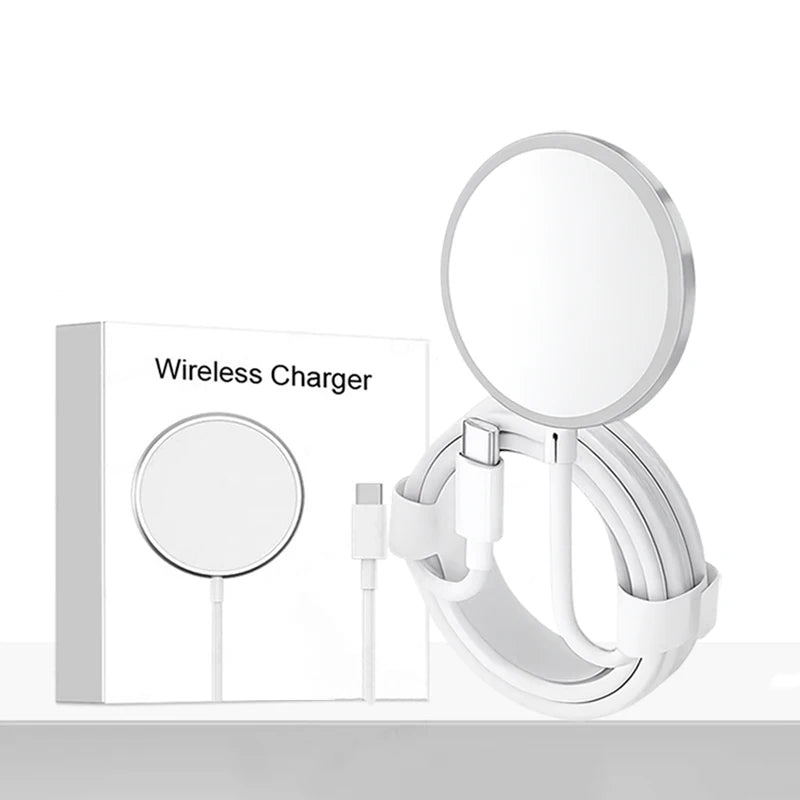 For Apple Magsafes Original Wireless Charger For iPhone 12 13 14 15 16 17 Pro Max Plus Air Fast Charging Type C Magnetic Charge