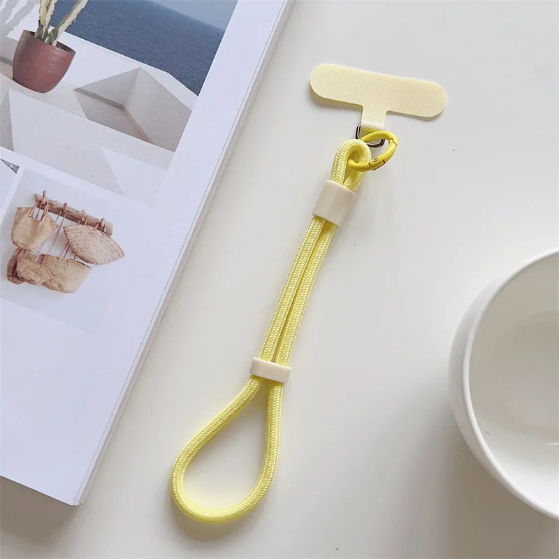 Universal Adjustable Short Lanyard Colorful Hand Wrist Strap Rope for Mobile Phone Cell Phone Case Accessories