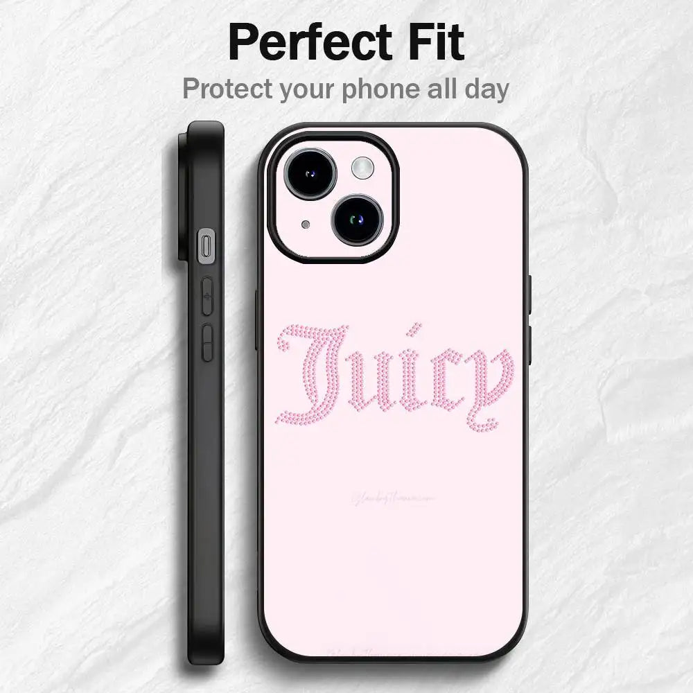 J-JuicysS Couture Phone Case For 11 12 13 14 15 16Pro Max mini classic Plus strong magnetic attraction